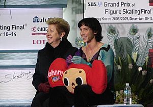 Archivo:Grand Prix Final 2008 Johnny Weir and Galina Zmievskaya