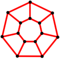 Heptagonal prismatic graph