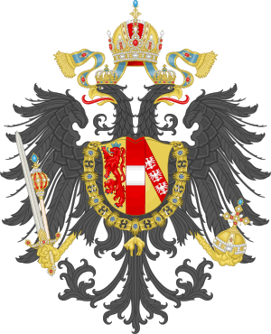 Archivo:Imperial Coat of Arms of the Empire of Austria (1815)