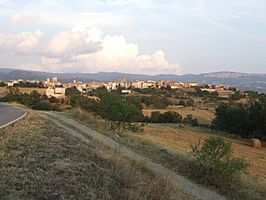 Isona i Conca Dellà. Isona. Vista general des de ponent 2.JPG