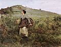 Jules Bastien-Lepage At Harvest Time