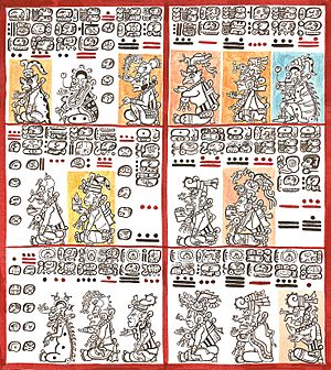 Archivo:Láminas 8 y 9 del Códice de Dresden