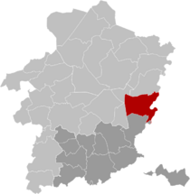Maasmechelen Limburg Belgium Map.svg
