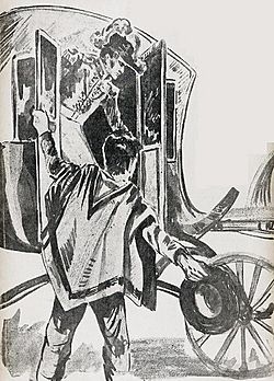 Archivo:Manuel Rodriguez abre carruaje a Casimiro Marcó del Pont