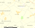 Map commune FR insee code 62192
