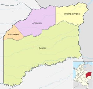 Archivo:Mapa de Vichada (político)