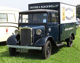 Morris Commercial delivery van 3485cc manufactured 1937.jpg