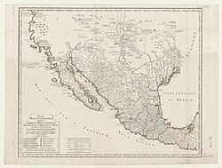 Nuevo mapa geographico de la America septentrional, perteneciente al virreynato de Mexico... - por... don Joseph Antonio de Alzate y Ramirez - btv1b531024980 (1 of 2).jpg