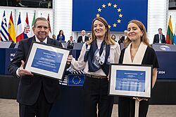 Parliament honours Edmundo González Urrutia and María Corina Machado - 54211079250.jpg