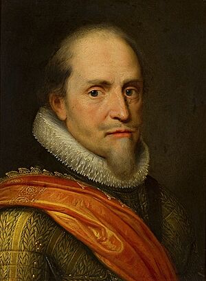 Archivo:Ravesteyn Maurice of Nassau in gilded armor