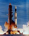 Skylab launch on Saturn V