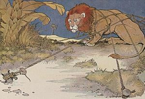 Archivo:The Lion and the Mouse - Project Gutenberg etext 19994