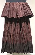 Topi' (ceremonial barkcloth skirt) from Indonesia, Honolulu Museum of Art 9998.1