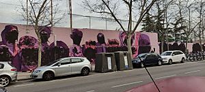 Archivo:Vandalizacion del mural de barrio de la concepcion