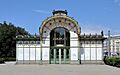 Wien - Karlsplatz, Otto-Wagner-Pavillon (1)