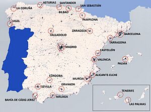 Archivo:Áreas urbanizadas en España