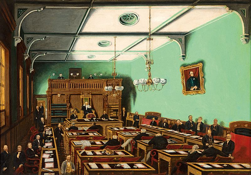 Archivo 'South Australian Parliament; the House of Assembly', c. 1867