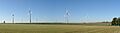 11 turbines E-126 7,5MW wind farm Estinnes Belgium