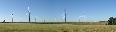 Archivo:11 turbines E-126 7,5MW wind farm Estinnes Belgium
