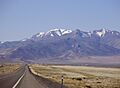 2015-04-18 09 30 04 View of Star Peak from Milepost 157 on Interstate 80 westbound (and U.S. Route 95 southbound) in Pershing County, Nevada