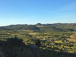 Paisaje en los alrededores de La Aceña de la Borrega. Vistas desde la Portilla de Giniebro.