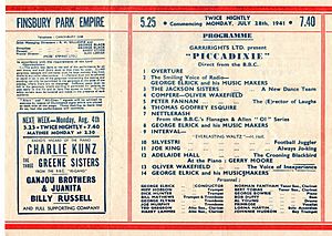 Archivo:Adelaide Hall starring in Piccadixie at the Finsbury Park Empire, London, 28 July 1941