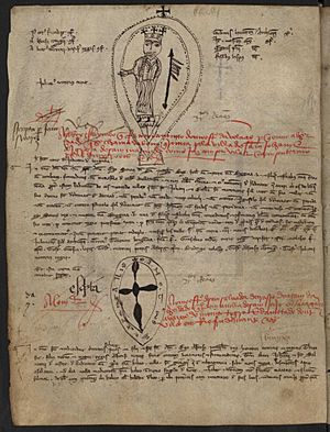 Archivo:Afonso II, 23-4-1185 - 25-3-1223, retrato anónimo (siglo XIII)