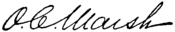 Appletons' Marsh Othniel Charles signature.png