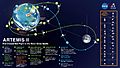 Artemis 2 map march 2023