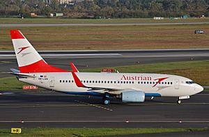Archivo:Austrian Airlines Boeing 737-700, OE-LNN@DUS,13.10.2009-558ap - Flickr - Aero Icarus