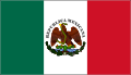 Bandera Republia Restaurada Mexico Liberal 1846 a 1879