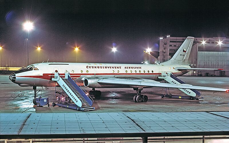 CSA Tupolev Tu-104 Soderstrom-2
