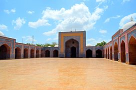 Courtyard of Shah Jahan Mosque