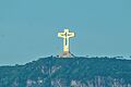 Cristo de Copoya visto desde el norte de Tuxtla Gutiérrez