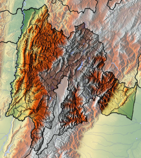 Páramo de Sumapaz ubicada en Cundinamarca