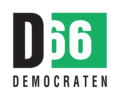 D66 logo (1985–2001)
