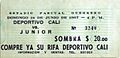 Deportivo Cali vs Atlético Junior 1967