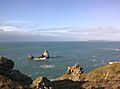 Finistere Goulien Cap Sizun Castel Ar Roch Vue Cap Chevre - panoramio