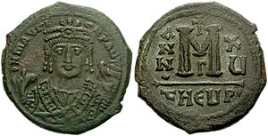 Archivo:Follis Maurice Constantinople