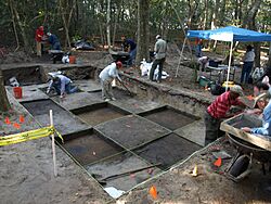 Fort Raleigh Archaelogical Dig 2009.jpg