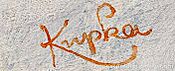 František Kupka signatura.jpg