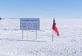 Frontera Sur de Chile, Polo Sur, comuna Antártica, región de Magallanes y Antártica Chilena, Chile