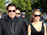 Archivo:John Travolta Kelly Preston Cannes 2014