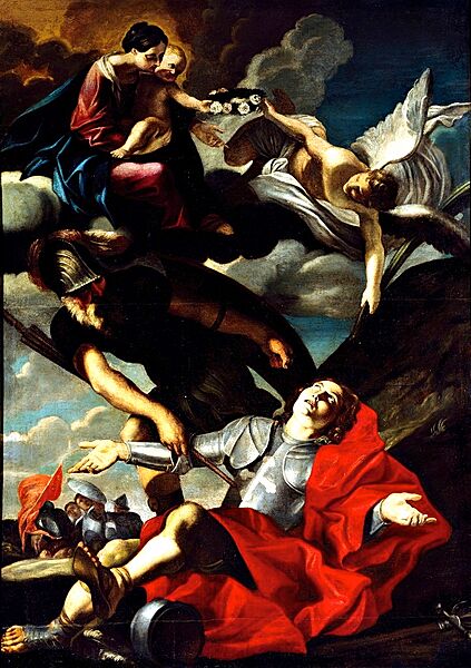 Martirio di Sant'Ottavio - Lanfranco