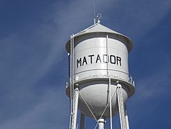 Matador, TX, water tower IMG 1541.JPG