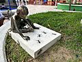 Niño con cola de cerdo y hormigas-Aracataca, Colombia