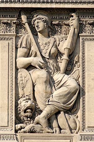 Archivo:Relief Bellona cour Carree Louvre