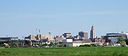 Skyline of Downtown Lincoln, Nebraska, USA (2015).jpg