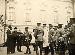 Archivo:Stolypin, Nicholas II, jewish delegation