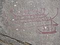 Tanun carvings funeral boat